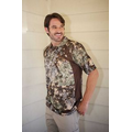 Short Sleeve Polo Shirt with Licence Kings Camo Contrast Trim